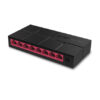 Switch Mercusys MS108G De 8 Puertos 10/100/1000 Mbps Color Negro